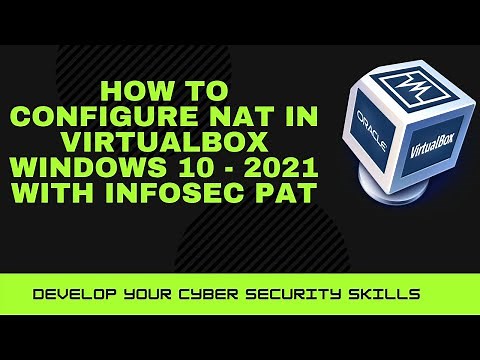 How to change NAT settings in VirtualBox - Video 2021