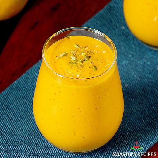 Mango Lassi Recipe - Swasthi's Recipes