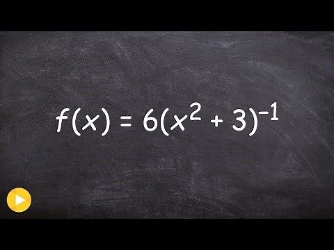 Learn how to find the points of inflection for an equation