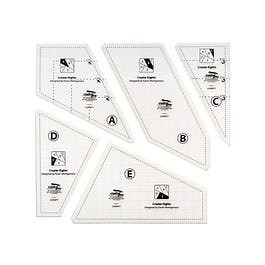 Creative Grids Crazier Eights Template Set | Creative Grids #CGRMT7