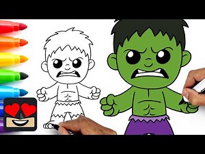 How To Draw the Hulk