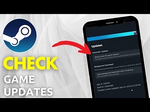 How to Check for Game Updates on Steam