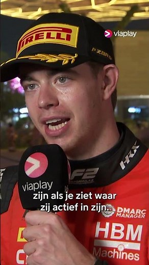 "Dit is waarom ik nog een jaar Formule 2 heb gedaan." 🏎️ #F1 #F2 #Formula1 #Formula2 #Verschoor