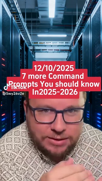 7 Must-Know Windows Commands for 2025-26! What Part 3 Should Reveal? 🤔 #techtoktips #techcareer #viral #techtok #techtips