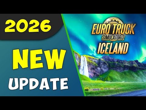 ETS2 NEW Update on ICELAND Map DLC!