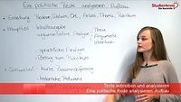 Politische Rede: How to write a speech analysis?