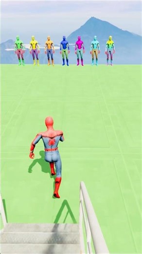 GTA 5 Epic Water Ragdolls Spiderman Jump/Fails Ep 1334 #shorts