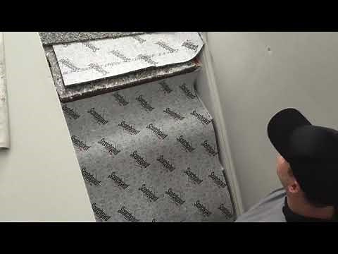 How to install carpet padding on stairs for carpet installation video 2