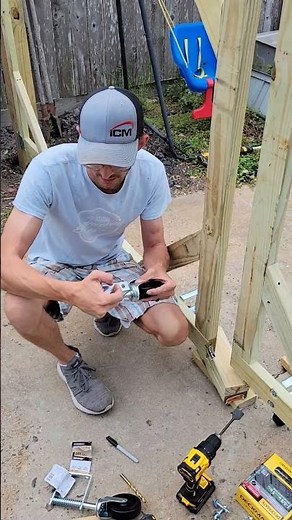 Pt2: Installing Gate Caster Wheel from Home Depot