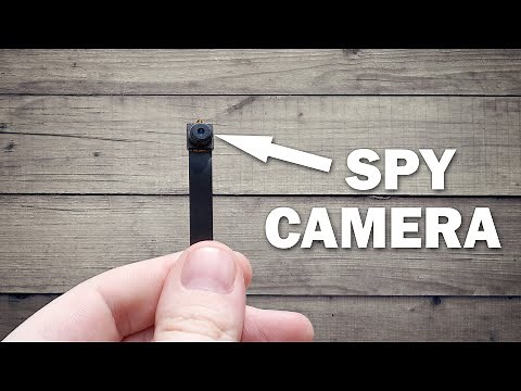 This Spy Camera is really TINY - How to setup and use DIY WiFI hidden spy camera
