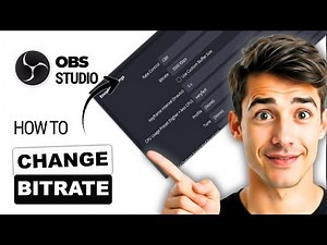 How to change bitrate in OBS Studio (Easiest Way)(2026 Guide)