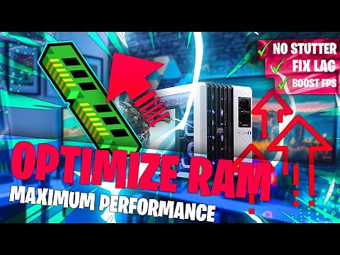 How To Optimize RAM/Memory For Gaming In Windows 10 | Boost Performance and Fix Lag - 2021