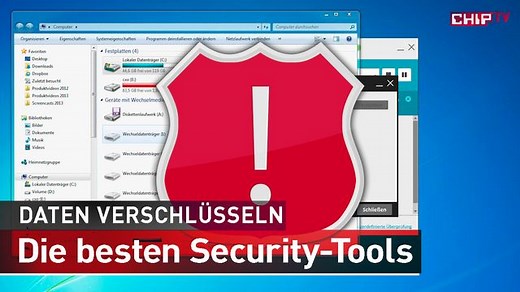 Daten verschlüsseln - Security-Tools - kostenlos