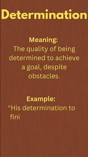 What is Determination Meaning, Real Life Examples & How to Stay Determined
