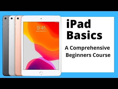 iPad Basics Full iPad Tutorial | A 70-Minute Course for Beginners and Seniors on How to Use an iPad