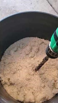 Breaking up harden salt for Winter