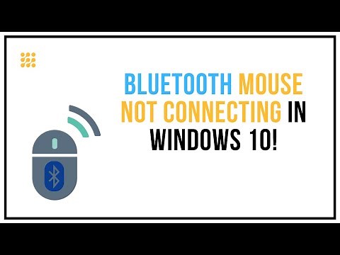 Bluetooth Mouse Not Connecting In Windows 10!