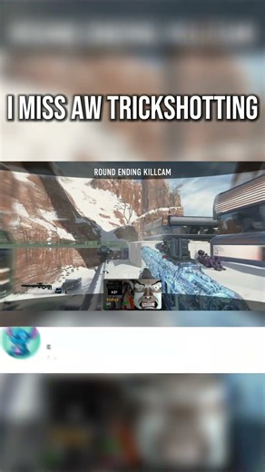 TRICKSHOTTING IN AW WAS SO RELAXING #callofduty #trending #viral
