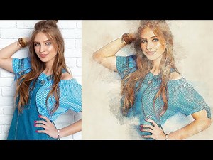 Photoshop Tutorial | Color Pencil Photoshop Action
