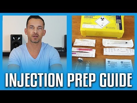 How To Prepare An Injection For TRT (Testosterone Replacement Therapy)
