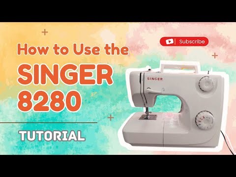 How to Use the Singer 8280 | Tutorial for Beginners #diy #sewingmachine