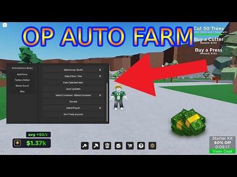 NEW OP FACTORY SIMULATOR AUTO FARM SCRIPT ROBLOX