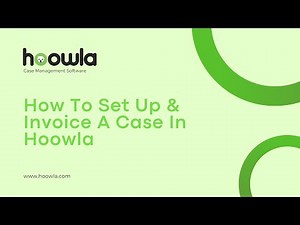 Creating & Invoicing A Conveyancing Case | Hoowla Conveyancing Software