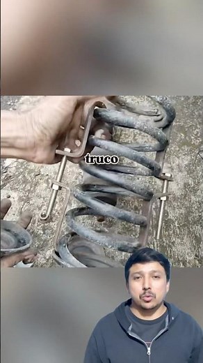 Homemade shock absorber spring compressor