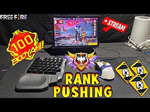 SANU FF is live Free Fire keyboard mouse ⌨️ 🖱📲 Gameplay #ffshortlive #freefirelive #shortlive #live