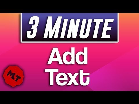 How to Add Text in Shotcut (EASY Tutorial)