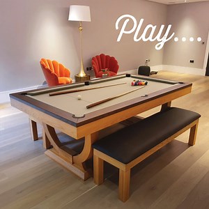 199 reactions · 33 shares |  Get the best of both worlds with a Signature Luxury Pool Dining Table. Entertain, dine and play pool - all in one purchase!  | Home Leisure Direct | Facebook