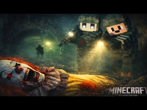 Enfrentamos Pennywise Aberração Antiga no Minecraft Bedrock... Addon Mod IT Lost In Derry