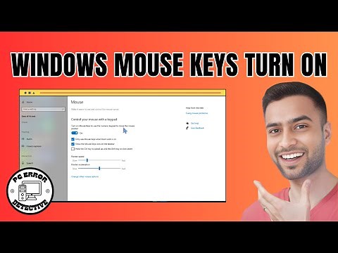 How to Turn On Mouse Keys in Windows 10