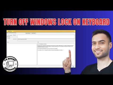 How to Turn Off Windows Lock on Keyboard