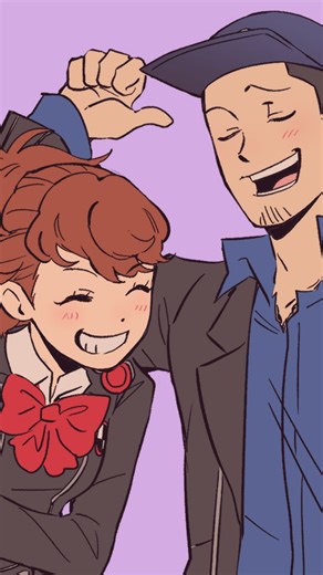 hunnyamai on Instagram: "Your sword and shield, at your service. This is based off an old trend where people can take an online quiz to determine if they are a soldier, poet, or king. Sometimes you get a result that might surprise you! I thought that aspect was cute, and often revealing to someone's unrealized inner strengths. I'm trying to learn video editing... I'm sorry this is so fast (T_T) #persona3portable #p3p #persona3 #p3 #junpeiiori #kotoneshiomi #hamukoarisato #junham #juntone #soldie