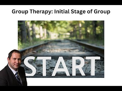 Group Therapy: Initial Stage of Group