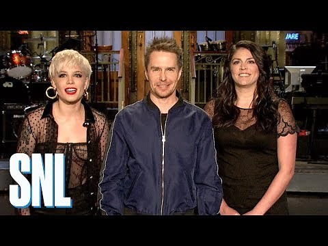 Sam Rockwell, Not Halsey, Won a Golden Globe - SNL