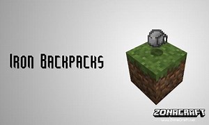 Iron Backpacks Mod Para Minecraft 1.12.2/1.11.2/1.10.2/1.8.9/1.7.10 - ZonaCraft