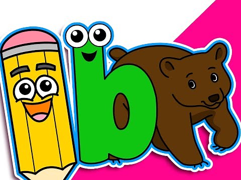 "Bear Starts with B" | Level 1 Lower Case "b" | Learn Phonics, Early Childood Education, Baby Teach