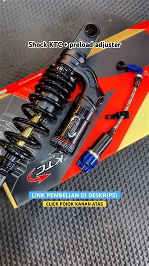 shock KTC + Preload adjuster vario beat scoopy genio