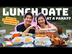 TOP 8 Hawker Dishes Under $5! | THEY SET ME UP ON A BLIND DATE! | Singapore Street Food!