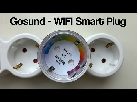 Gosund - WIFI Smart Plug - SP111 - Time schedule - Easy Setup - connecting your socket with APP
