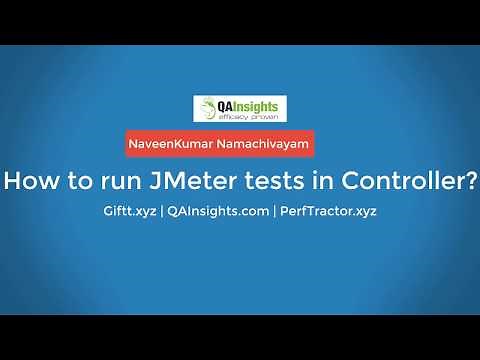 Learn LoadRunner Series - #36 - How to run JMeter tests in Controller