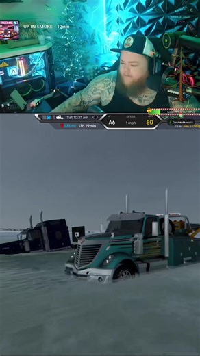 He needs winched out #ats #americantrucksimulator #towing #towtruck | tow truck