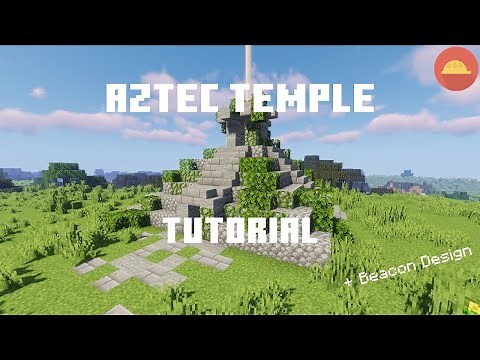 Minecraft: How To Build an Aztec Temple + Beacon Design | CraftingBench Minecraft Tutorial