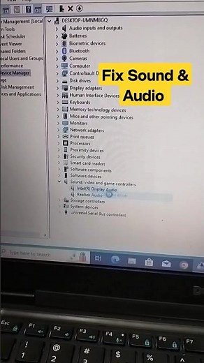 FIX100% Sound Audio Problem ON Your PC/Laptop#macnitesh#audio#2023new