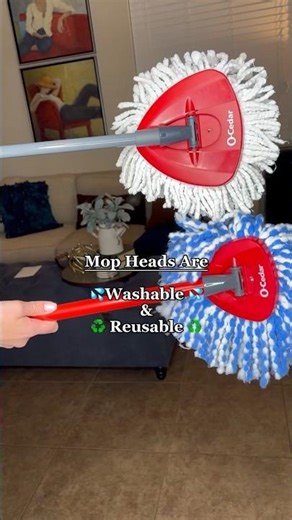 How To Wash Your Ocedar Mop Heads #cleaning