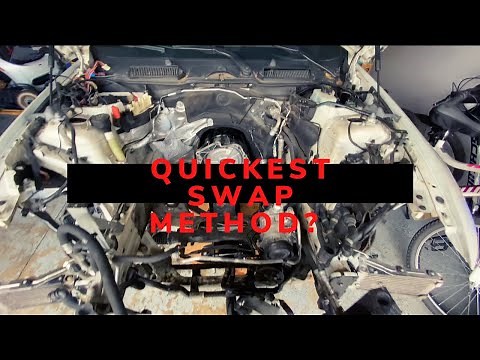 BMW 335is N54 Engine Removal