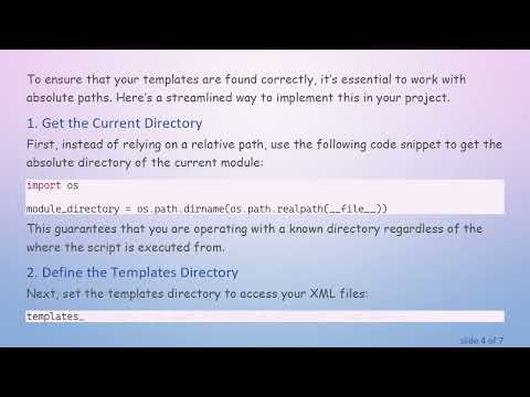 The Ideal Way to Use Jinja for File Paths in XML