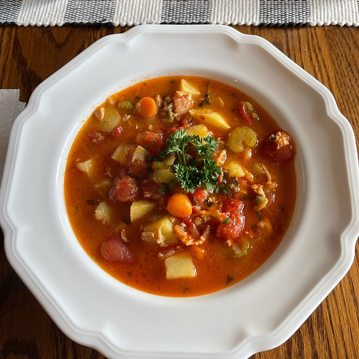 Chef John's Manhattan Clam Chowder